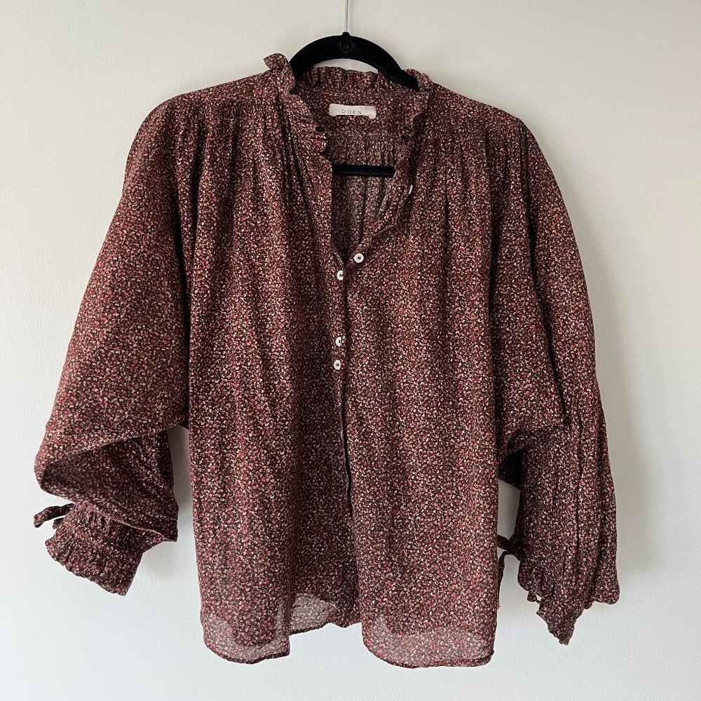 Doen O'keeffe Floral Top